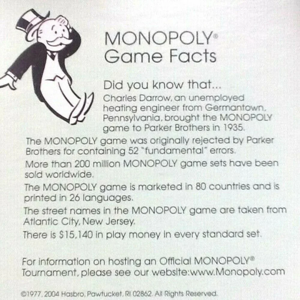 NEW PACKS Monopoly Chance & Community Chest Cards
